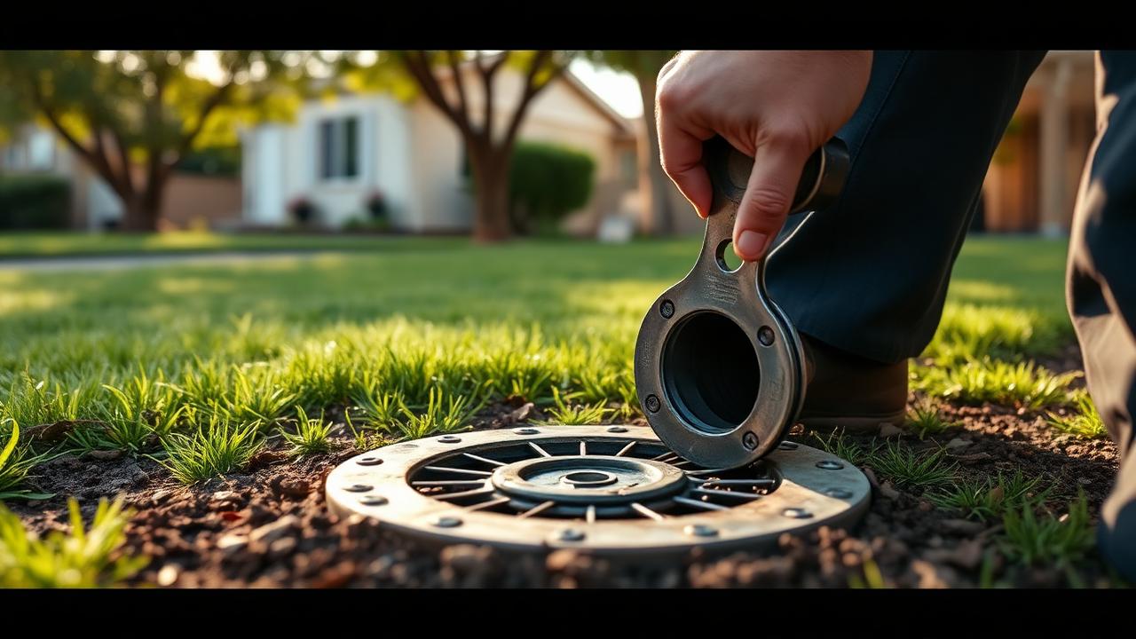 What should I do if my sewer line backs up?