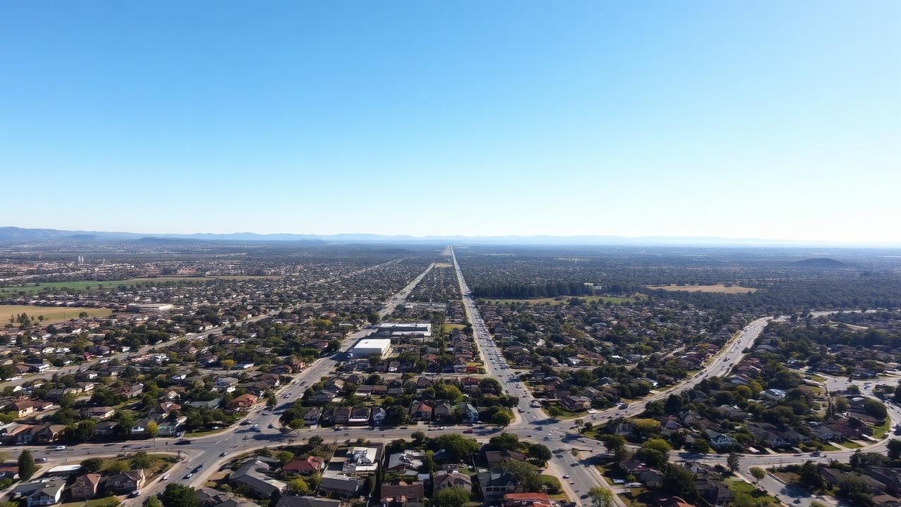 Aerial view of San Jose and the Santa Clara Valley